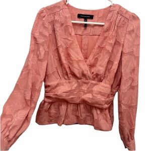 BCBGMaxAzria Rose Floral Blouse